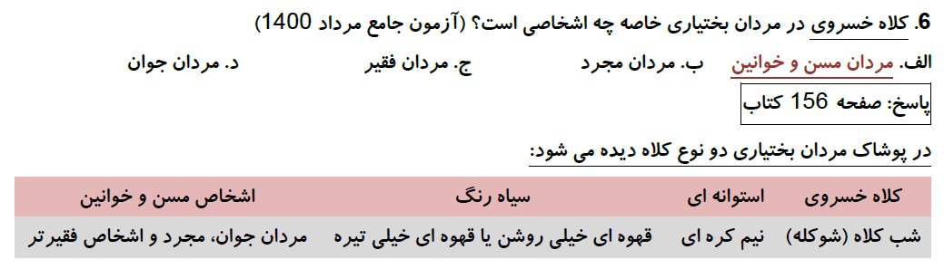 بسته طلایی آزمون جامع راهنمایان فرهنگی با جواب